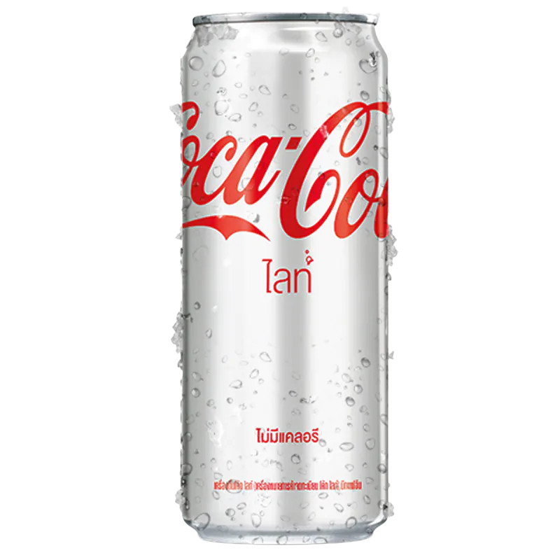 [0054066] Coke Light Can 325 Ml. โค้ก ไลท์ 325 มล.