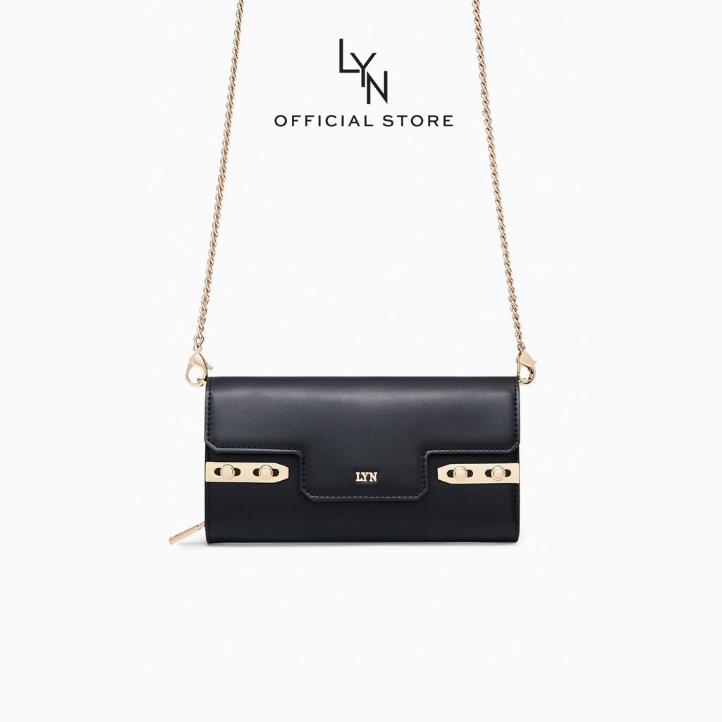 LYN - Fineness Revision Long Wallet On Chain กระเป๋าสตางค์สะพายข้าง   (L26SWWA023)