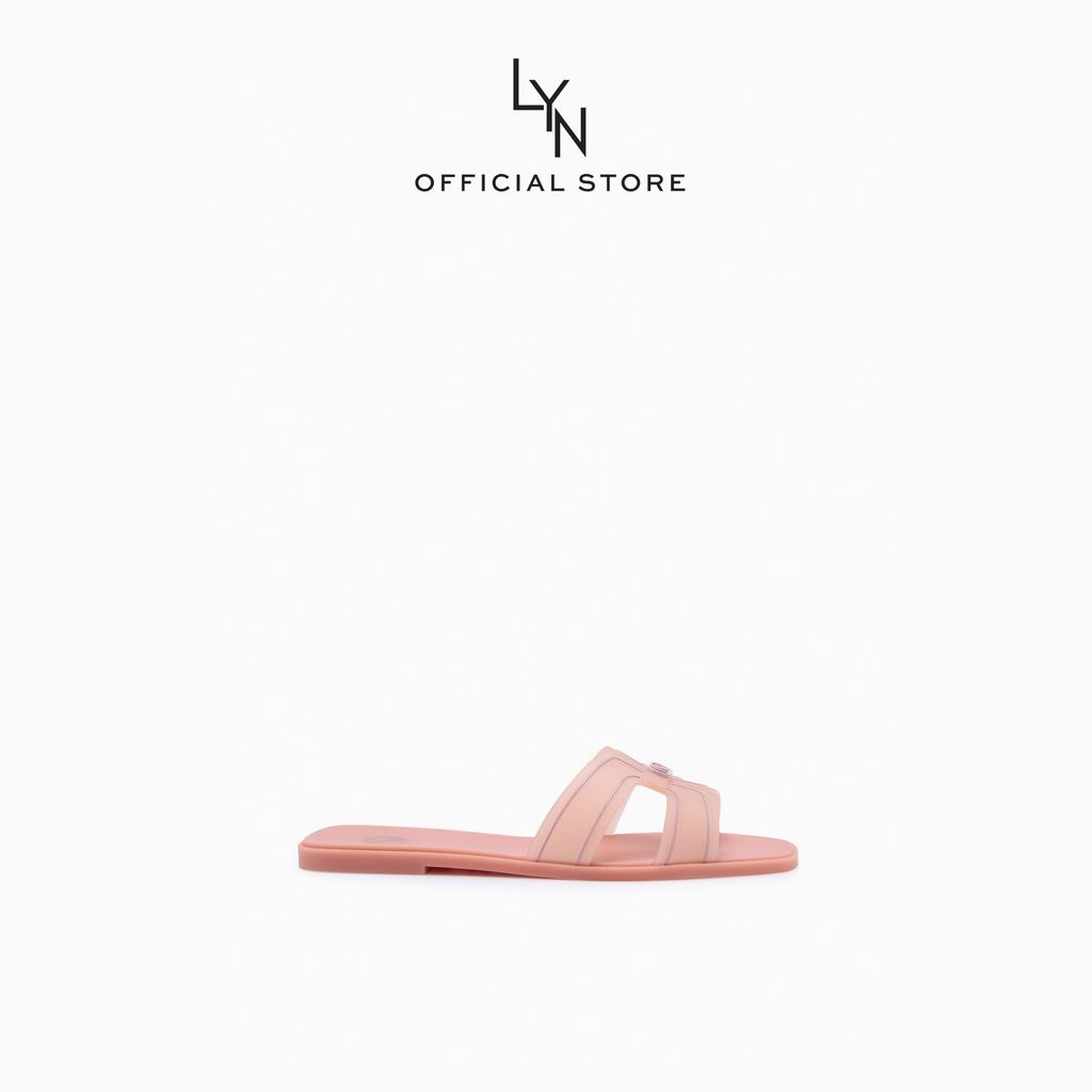 LYN - Hey Jelly Monotone Flat Sandals รองเท้าแตะ   (L26CSWA076)