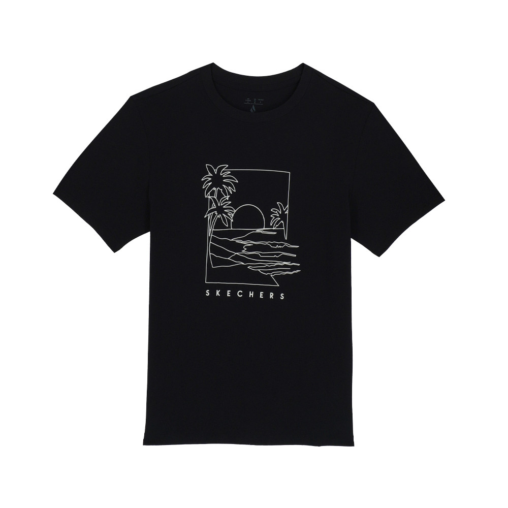 Skechers สเก็ตเชอร์ส เสื้อยืดแขนสั้นยูนิเซ็กส์ Unisex Short Sleeve Tee - SL325U593-0018