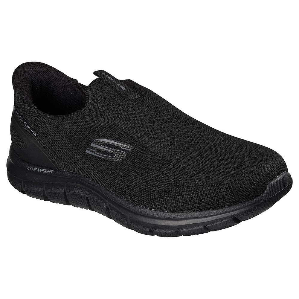 Skechers สเก็ตเชอร์ส รองเท้าลำลองผู้ชาย Men Slip-Ins Sport Track Fenor Casual Shoes - 233037-BBK (latest) — صورة 4