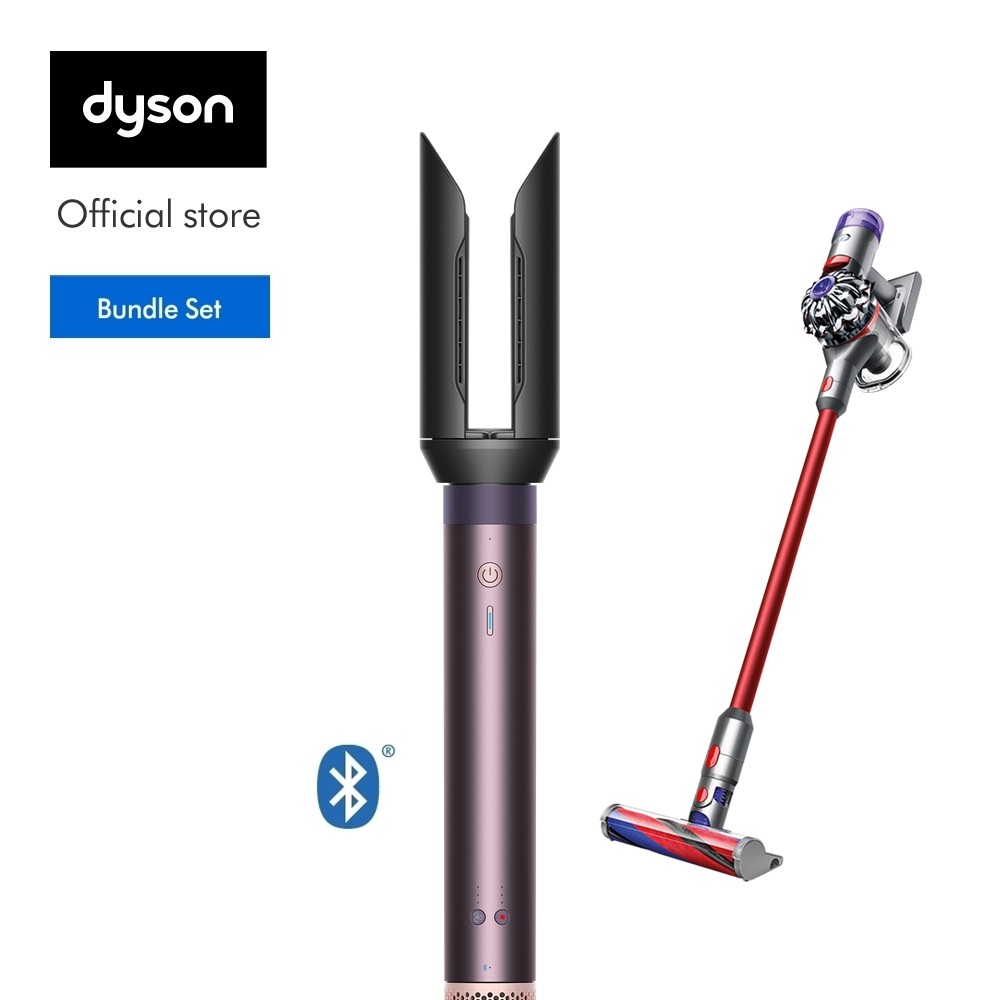 (Bundle set) Dyson Airwrap Co-anda2x multi-styler and dryer (Jasper Plum) และ Dyson V8 Slim Fluffy ช