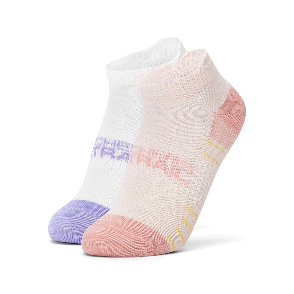 Skechers สเก็ตเชอร์ส ถุงเท้าเด็ก Kids GO Trail Performance Socks Low Cut Socks (2 Pairs) - P226K038-
