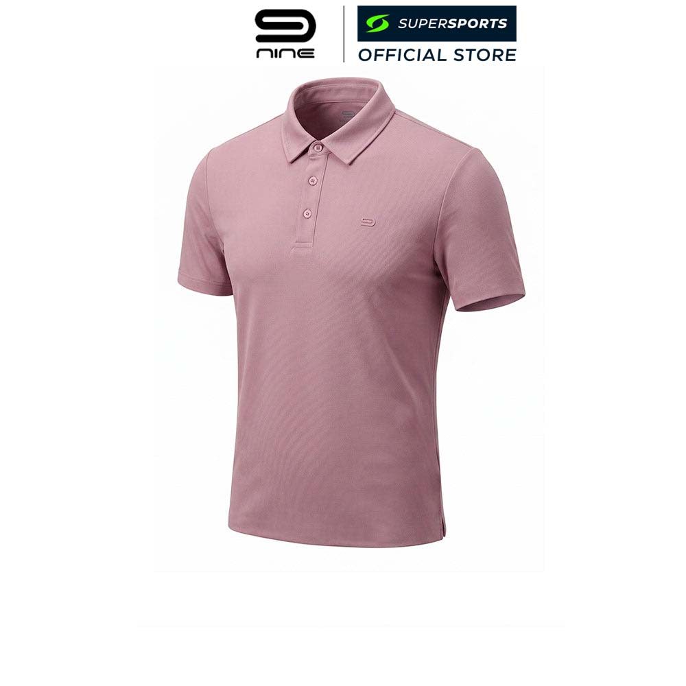 9NINE Pink เสื้อโปโลกอล์ฟผู้ชาย