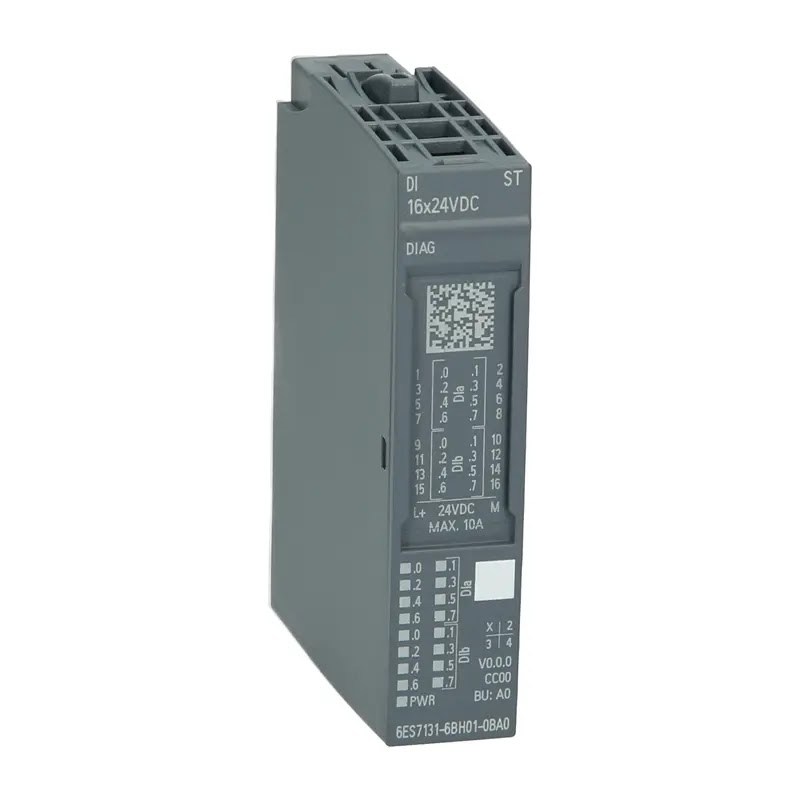 อุปกรณ์ควบคุมอุตสาหกรรม PLC Siemens SIMATIC ET 200SP DI 16x 24V DC Standard Digital Input Module