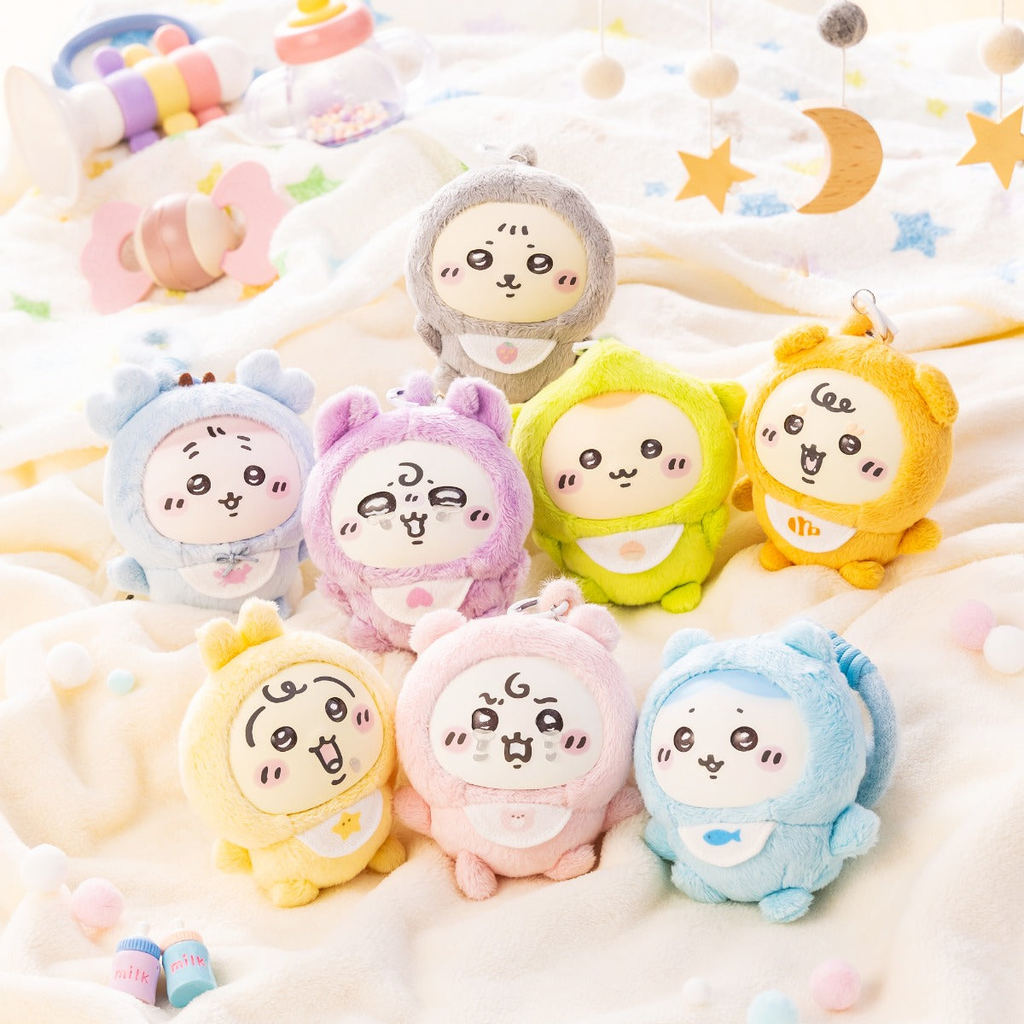 【Chiikawa】 พวงกุญแจตุ๊กตา Chiikawa Baby Kiramekko ของแท้ ส่งจากญี่ปุ่น