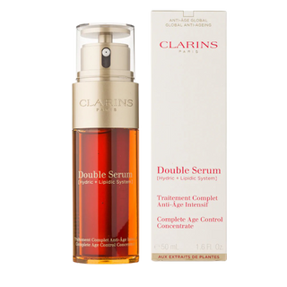 CLARINS Double Serum Complete Age Control Concentrate 50ml+50mlแพ๊คคู่