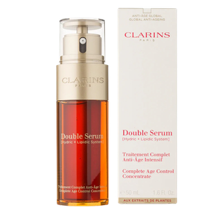 CLARINS Double Serum Complete Age Control Concentrate 50ml+50mlแพ๊คคู่