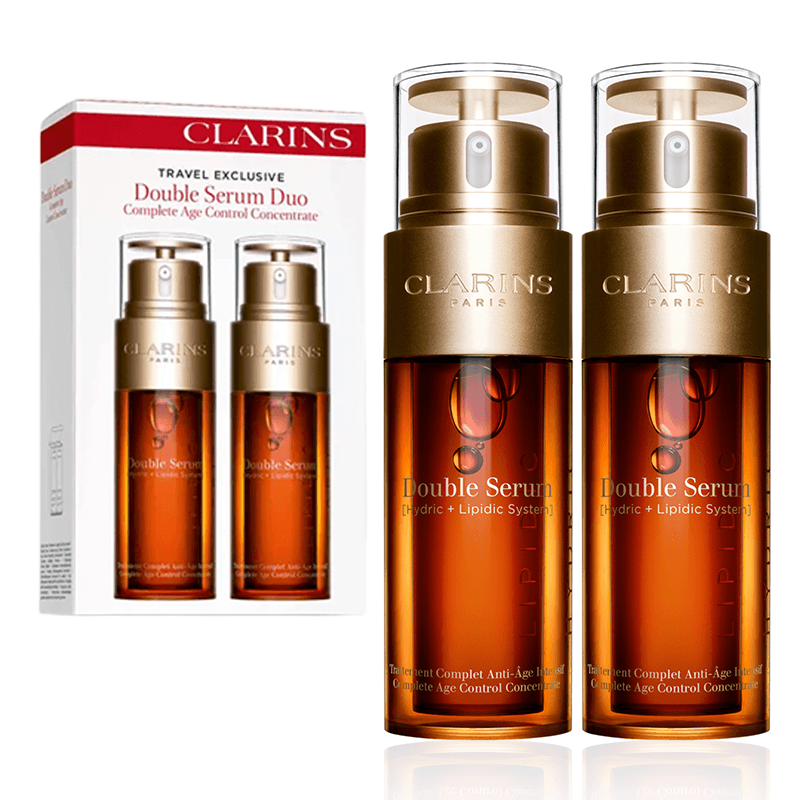 Clarins Double Serum Complete Age Control Concentrate 100ml/50ml Clarins Double Serum Complete Age Control Concentrate 1