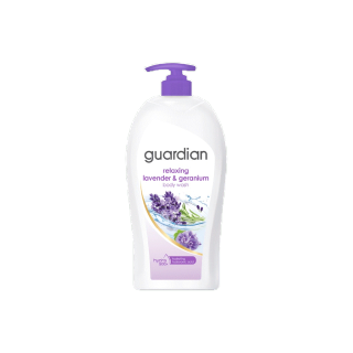 GUARDIAN RELAXING LAVENDER & GERANIUM BODY WASH 400 ML