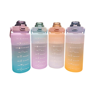โปรโมชั่น : ขวดน้ำ 2 ลิตร ขวดน้ำสวยๆกระติกน้ำพกพาน่ารัก Water Bottles ขวดน้ำ 2ลิตรถูกๆ พร้อมหลอด