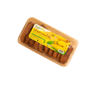 กล้วยตากอบน้ำผึ้ง ตรากรีนวิลล์ GreenVille [ลด 10% ใส่โค้ด P7RU664L ] ใช้น้ำผึ้งแท้ 100% ตรา "ดอยคำ"