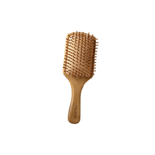 โปรโมชั่น Flash Sale : CoolAstyler Natural Wooden Hair Brush แปรงหวีไม้ ไม่ทาสีไม่มีกลิ่น หวีลดผมร่วง แปรงหวีผม นวดศีรษะ ด้ามไม้ไผ่จับถนัดมือ แข็งแรง น้ำหนักเบา