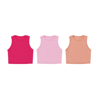 🧸NOTBASIC เสื้อกล้ามครอปผ้าร่อง (พร้อมส่ง) Daily tank top