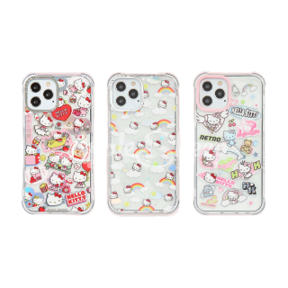 [Skinnydip Hello Kitty] เคสสำหรับไอโฟน สำหรับรุ่น 12/12Pro/12 Pro Max/13/13 Pro/13 Pro Max คิตตี้ลิขสิทธิ์แท้ จาก Sanrio