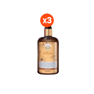 โปรโมชั่น : Aliseko เจลอาบน้ำแก้ผื่นคัน 250 มล. เซต 3 ขวด
