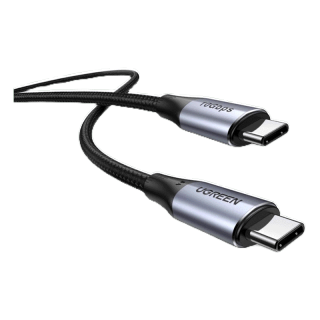 UGREEN รุ่น 80150 USB c Cable, 100W Power Delivery USB C 3.1 Gen 2 10Gbps 4K Video MacBook Pro/Air