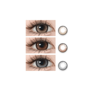 【ของขวัญ】คอนแทคเลนส์✨Midroo Lens NIKI Mini Size  Brown/ Grey/ Coffee ขนาดมินิ 14.0mm