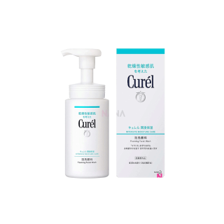Curel Intensive Moisture Care Foaming Wash 150ml [For Sensitive Dry Skin] โฟมล้างหน้าให้ความชุ่มชื้นกับผิวแพ้ง่ายและแห้ง