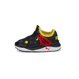 PUMA KIDS - รองเท้าผ้าใบเด็กเล็ก PUMA x SMILEYWORLD Pacer Future Alternative Closure Sneakers สีดำ - FTW - 38614201