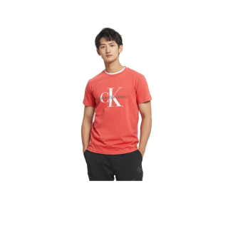 Calvin Klein เสื้อยืดผู้ชาย ทรง REGULAR รุ่น J320770 XL6 - สีแดง