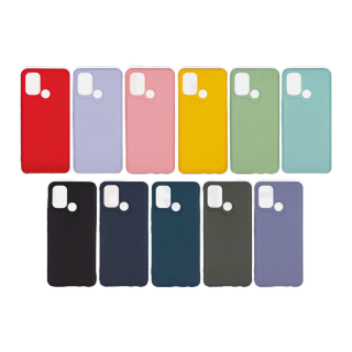 เคส Realme C17 Realme 7i เรียวมี 7ไอ เรียวมี ซี17 เคสซิลิโคน กันกล้อง สีพาสเทล TPU หนา