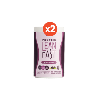 [ลดเพิ่ม 130.-"HWPLT33"] No.1 Plantae Protein Lean Fast รส Acai Berry 1 กระปุก : อาซาอิ เบอรี่ Plant based L-Carnitine