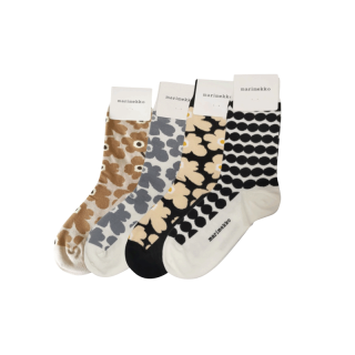โปรโมชั่น Flash Sale : Verve - ถุงเท้าตัวอักษร marimekko จาก Outlet ญี่ปุ่น socks genuine products 100% ship from Bangkok