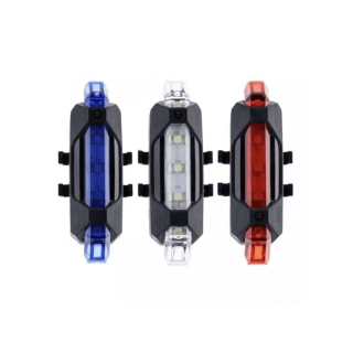 ไฟท้ายจักรยาน DC918 15Lumens USB