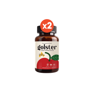 [แพคคู่ 2ขวด] PROMOTION!! Golster แอปเปิ้ลไซเดอร์ กัมมี่ - Apple Cider Vinegar gummy