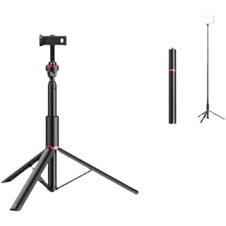 Ulanzi MT-54 Portable Light Stand Tripod ขาตั้งกล้องมือถือ ไม้เซลฟี่ แถมที่จับมือถือ ขาตั้งกล้อง ขาตั้งไฟ ขาตั้งไลฟ์สด