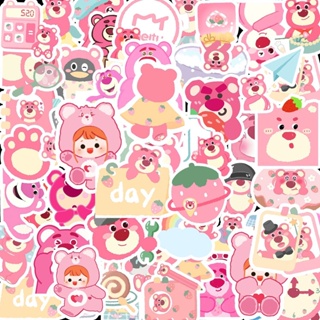 สติกเกอร์ตกแต่ง กันน้ํา ลายกราฟฟิติ Lotso 50 ชิ้น