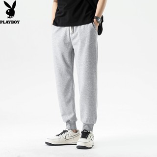 Playboy Mens leggings casual pants straight mens trousers