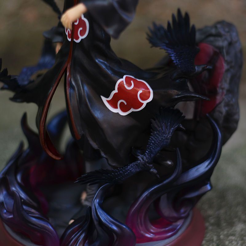 Naruto Xiao organization yuzhibo skunk Crow skunk Hall skunk God animation hand-made model GK decoration statue - รูปที่ 6