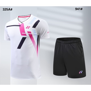 New Yonex เสื้อกีฬาแบดมินตัน แขนสั้น สําหรับผู้ชาย และผู้หญิง