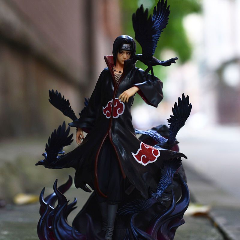 Naruto Xiao organization yuzhibo skunk Crow skunk Hall skunk God animation hand-made model GK decoration statue - รูปที่ 3