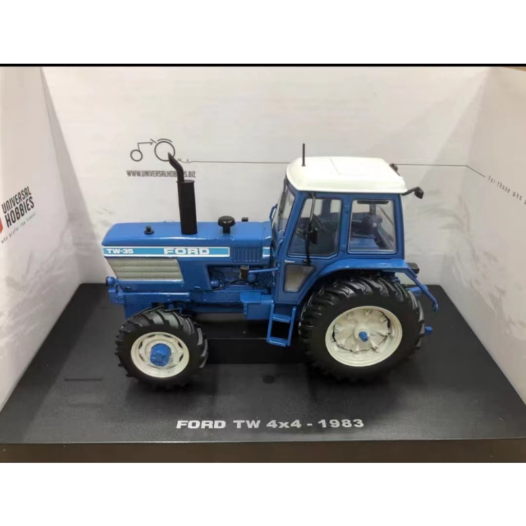 UH1: 32 Ford TW 35 4X4 1983 Ford Tractor Alloy รถการเกษตรจําลองรุ่น