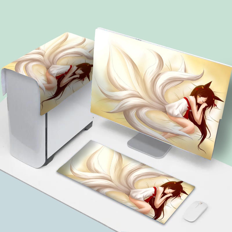 ผ้าคลุมคอมพิวเตอร์，ผ้าคลุมจอคอมพิวเตอร์  27 นิ้ว  32 นิ้ว  LCD