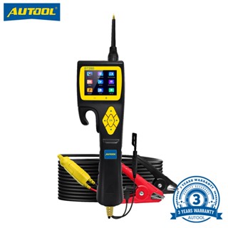 Autool bt280 เครื่องสแกนเนอร์ไฟฟ้า ทดสอบแรงดันไฟฟ้ารถยนต์