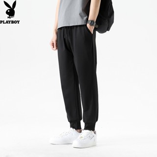 Playboy Sports leggings casual pants mens straight leg pants