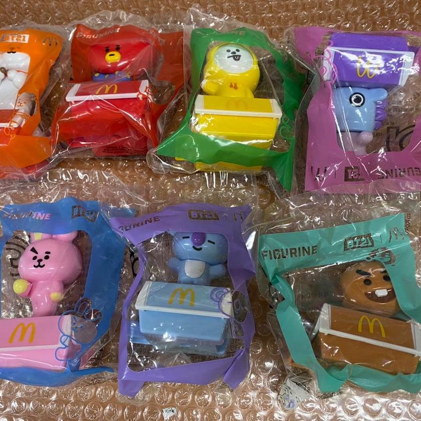 Mcdonald's x BT21 ฟิกเกอร์