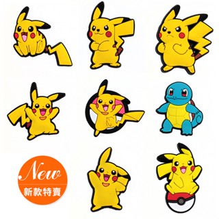 ตัวติดรองเท้า Crocs Jibbitz Jibbitz ลายการ์ตูนโปเกม่อน Pikachu Pokemon สไตล์ญี่ปุ่น อุปกรณ์เสริมแฟชั่น