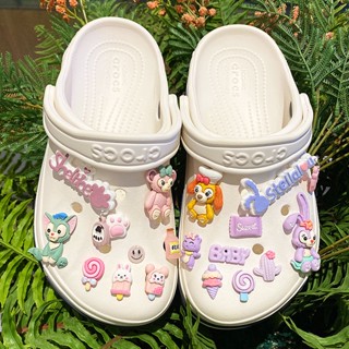 X Xingdai Ludong อุปกรณ์เสริมรองเท้า Crocs รูปการ์ตูน Xiaohongshu สไตล์เดียวกัน