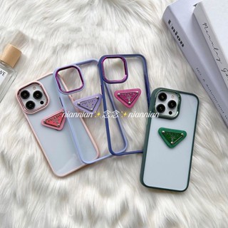 เคสโทรศัพท์มือถือแบบใส แฟชั่นเรียบง่าย สําหรับ Apple Iphone 14 13promax 12pro 11 14