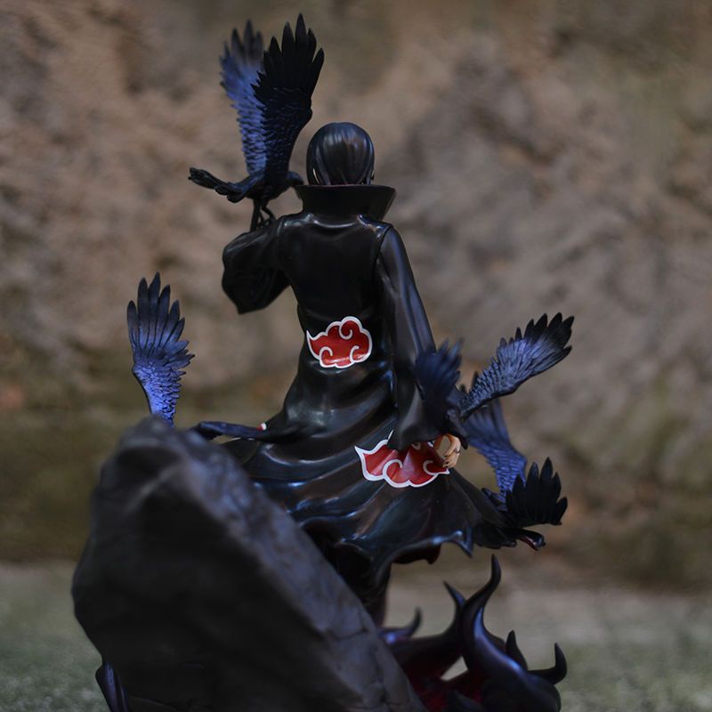 Naruto Xiao organization yuzhibo skunk Crow skunk Hall skunk God animation hand-made model GK decoration statue - รูปที่ 5
