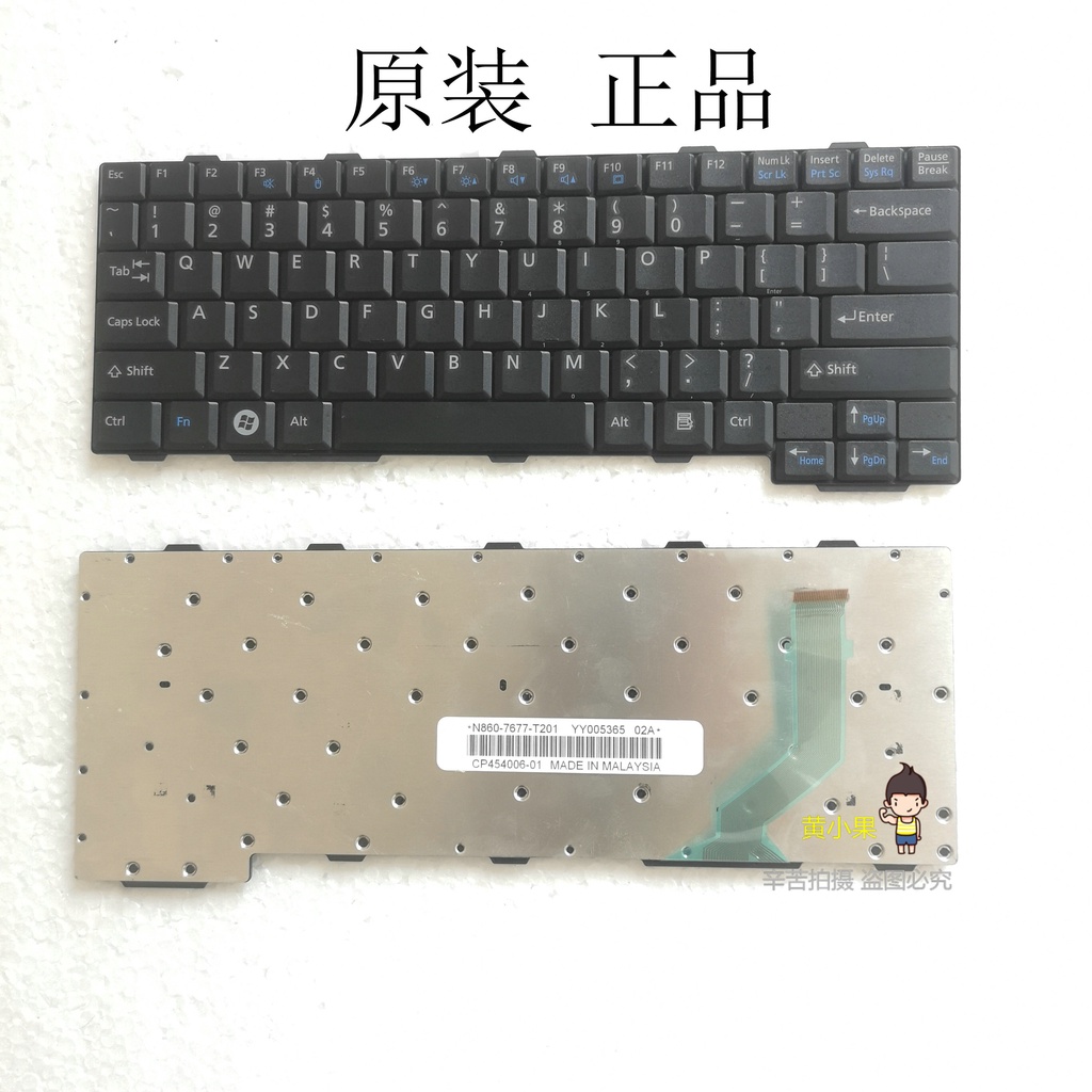 ✨ FUJITSU FUJITSU P772 P771 PH701 P702 P770 คีย์บอร์ดโน้ตบุ๊ก