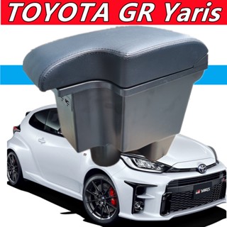 กล่องคอนโซลที่เท้าแขน TOYOTA GR YARIS สามารถปรับได้ พร้อมพอร์ต usb อุปกรณ์เสริม สําหรับตกแต่งภายในรถยนต์