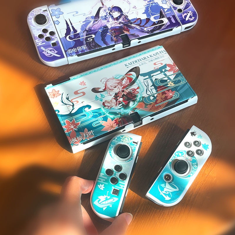 [Genshin Impact] เคสป้องกัน Nintendo Switch สําหรับ Nintendo Switch Oled and Joy Con - ดูดซับแรงกระแทกและป้องกันรอยขีดข่วน