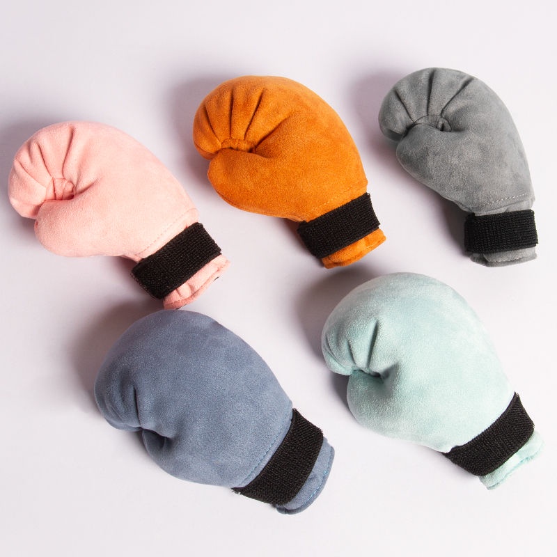 Creative Boxing Car Gear Grip Cover ตกแต่งเกียร์การปรับเปลี่ยนเกียร์คันโยกฝาครอบเกียร์ฝาครอบป้องกันมืออัตโนมัติ - รูปที่ 4