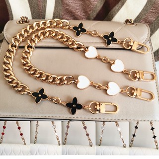 สายโซ่โลหะ รูปหัวใจ ขนาด 13 มม. สีทอง เข้ากับทุกการแต่งกาย ส…